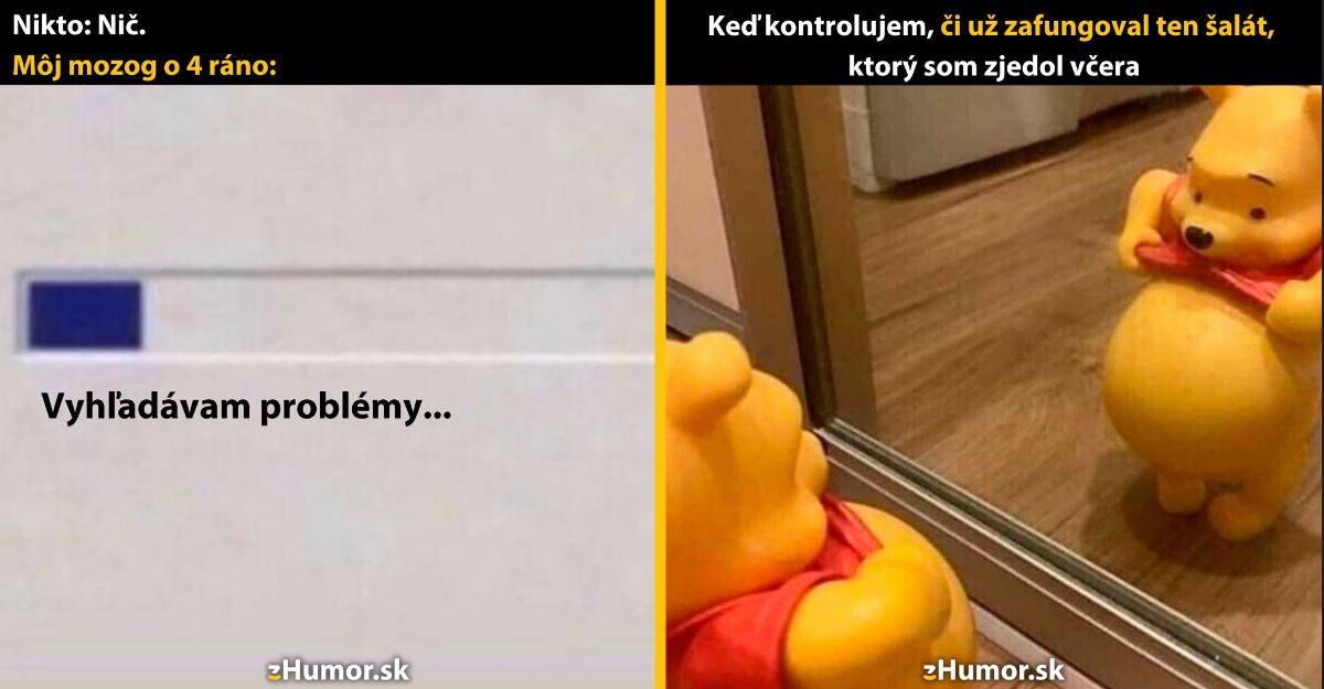 Zopár memečiek, ktoré vznikli, aby ti spríjemnili deň #1310: Prosím, teraz nie. Ja chcem spať.