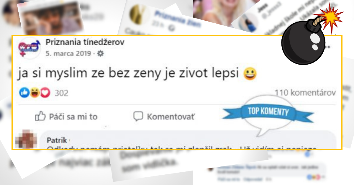 Bomby zo sociálnych sietí #774 – Patrik svojim komentárom odôvodnil, prečo je život bez ženy lepší