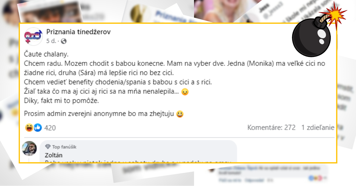 Bomby zo sociálnych sietí #779 – chalan sa nevie rozhodnúť medzi dvomi babami, Zoltán mu dal praktickú radu