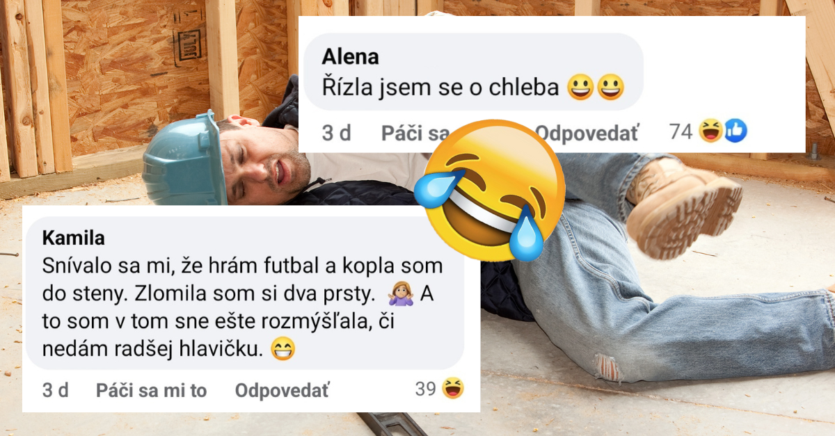 Slováci sa podelili o 17 najvtipnejších a najhlúpejších zranení