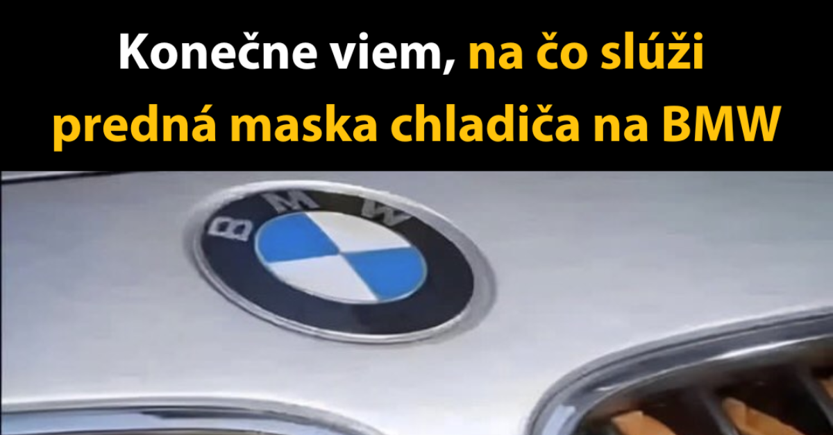 Maska chladiča BMW