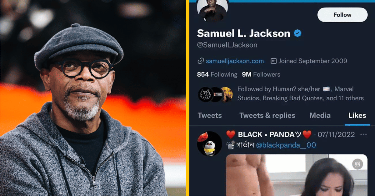 Omyl alebo hacknutý profil? Samuel L.Jackson spravil veľkú chybu!
