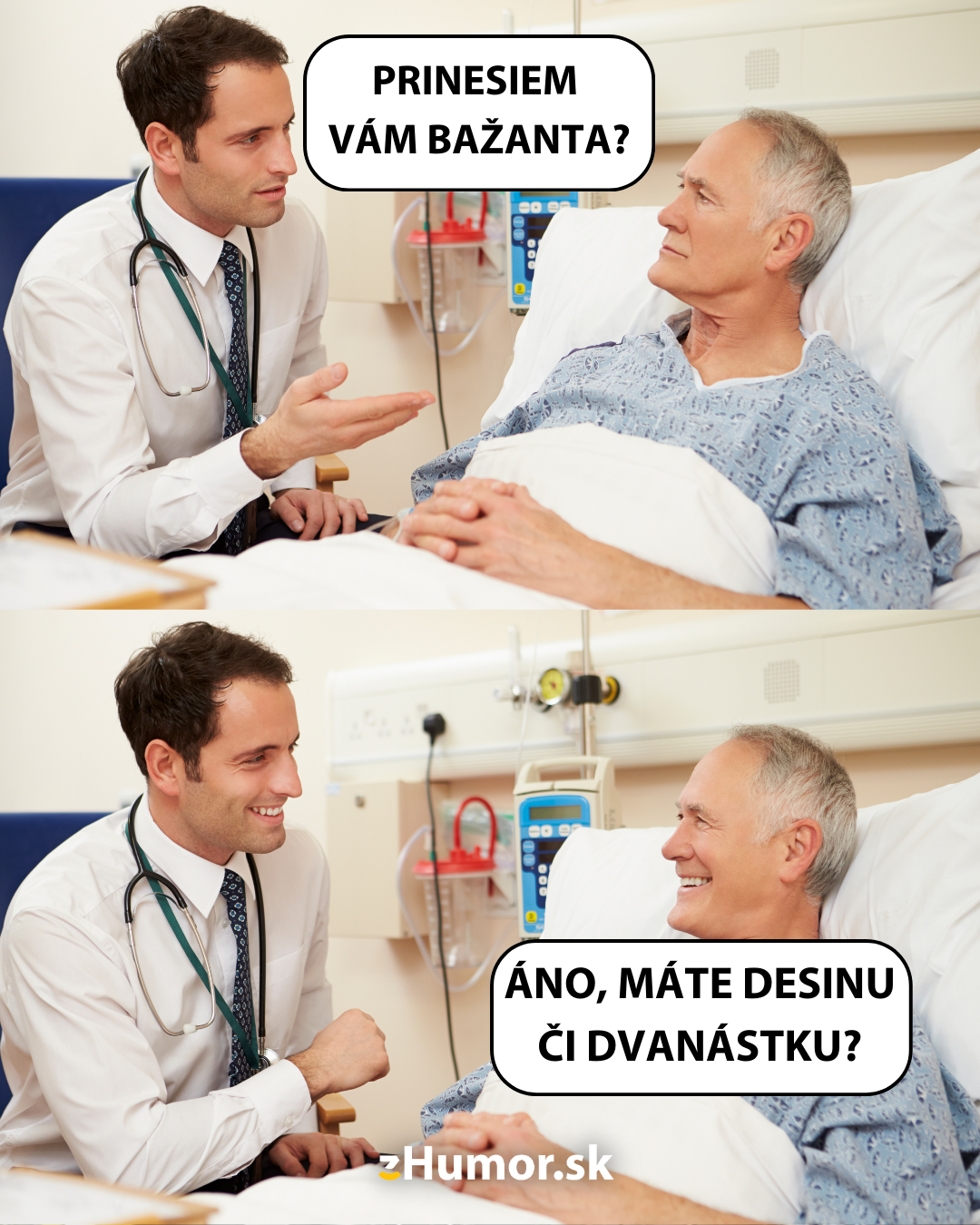 Slovenský pacient sa nezaprie