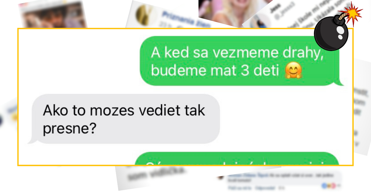 Bomby zo sociálnych sietí #841 – suverénne mu oznámila, že budú mať spolu 3 deti, tá jej istota ho šokovala