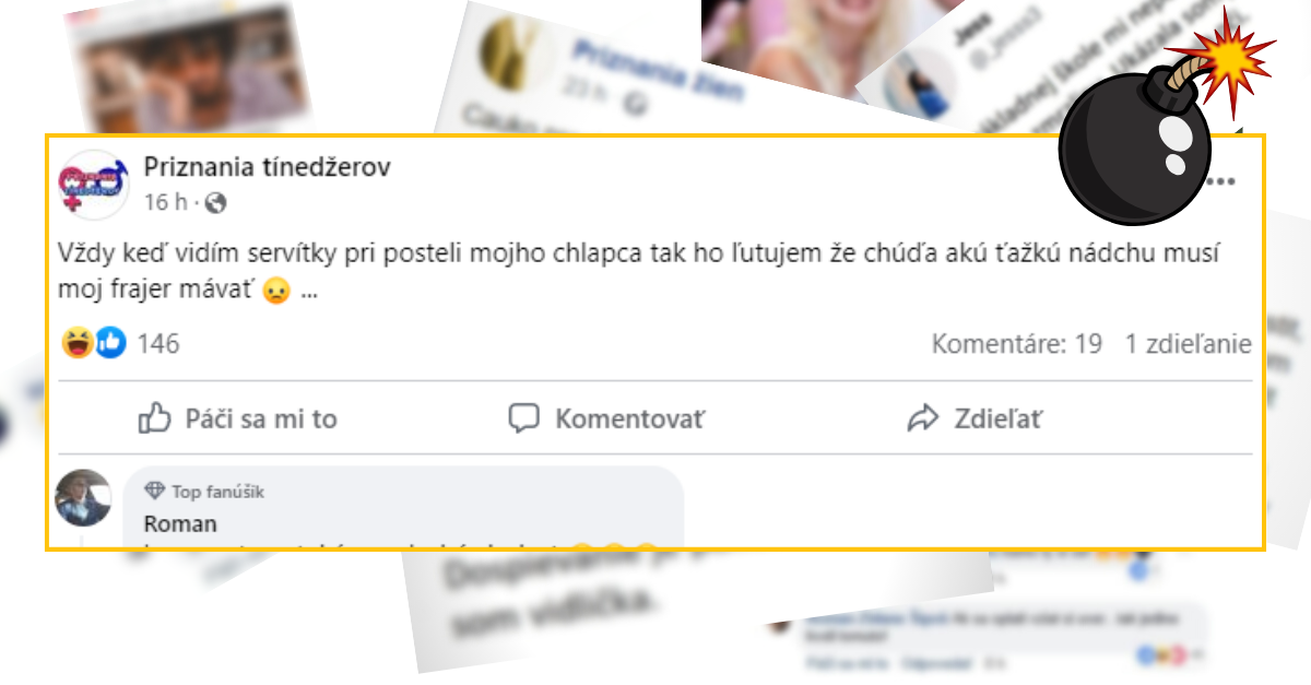 Bomby zo sociálnych sietí #853 – kvôli vreckovkám pri posteli si myslí, že jej frajer má nádchu