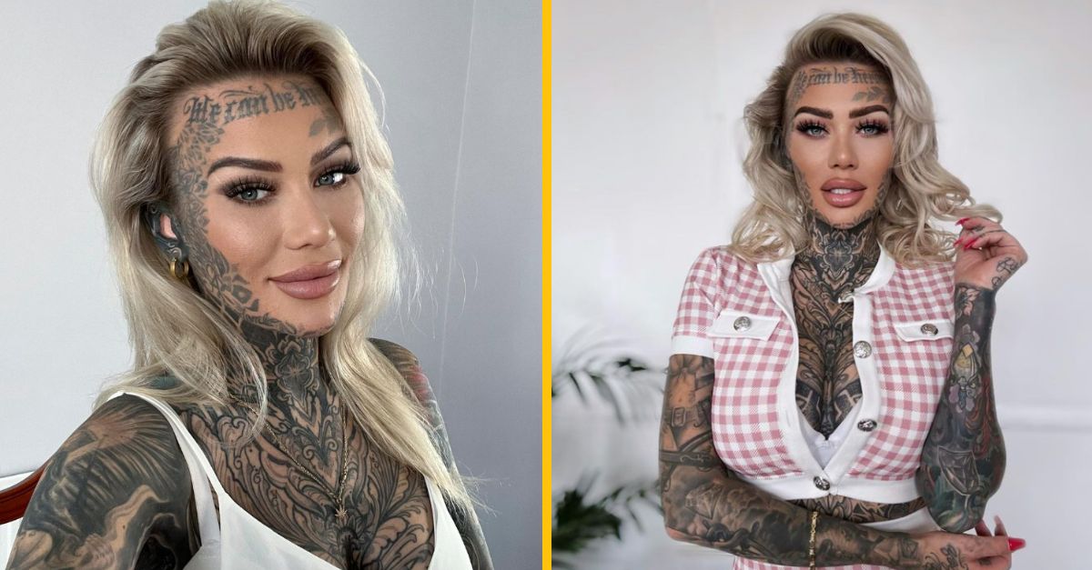 Najviac potetovaná Britka ukázala, ako vyzerala kedysi. Takmer by ste ju nespoznali