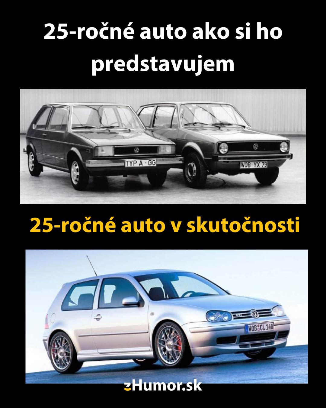 25-ročné auto – predstava vs. skutočnosť
