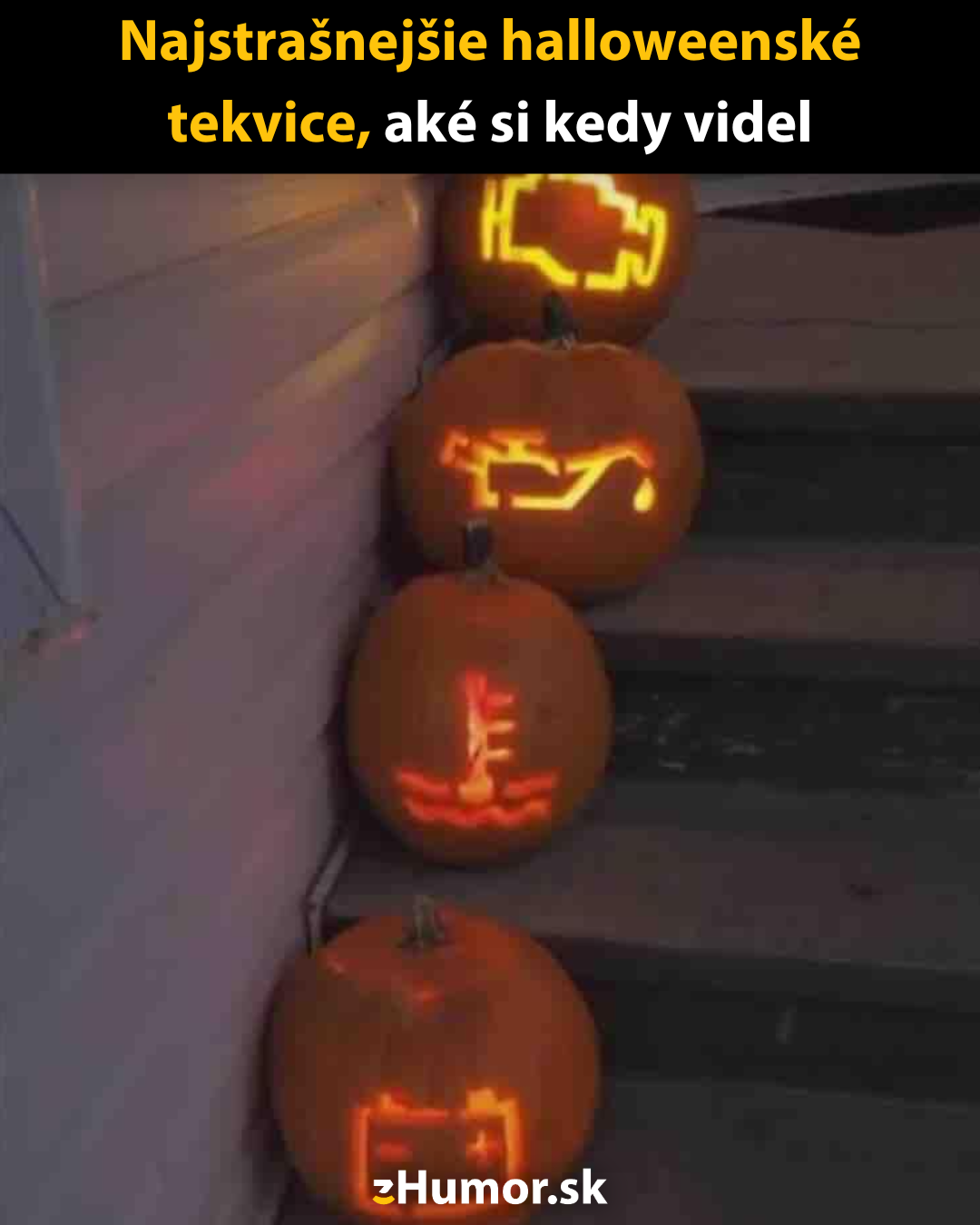Halloweenské tekvice