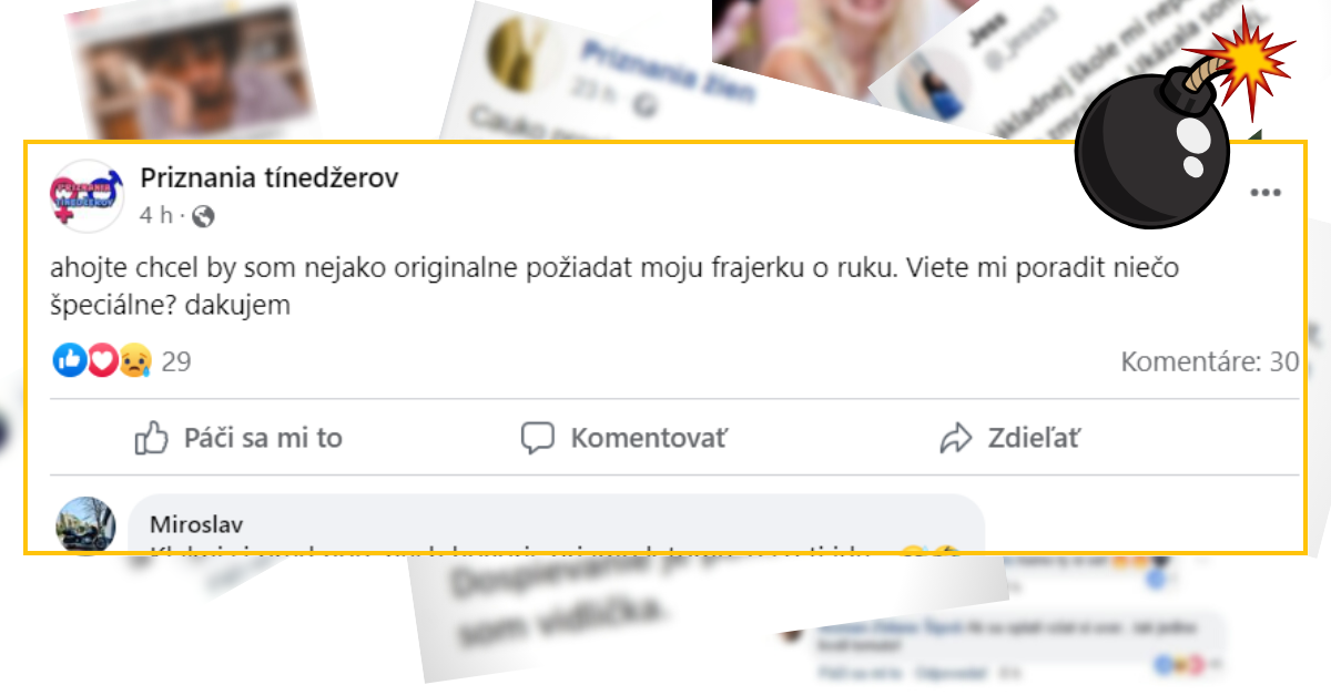 Bomby zo sociálnych sietí #861 – vtipne mu v komentároch poradili, ako originálne požiadať priateľku o ruku