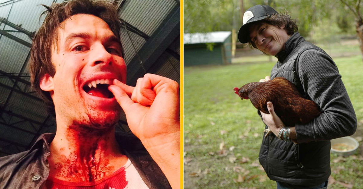 Zo sexy upíra je farmár. Ian Somerhalder opustil Hollywood a užíva si život na farme po boku manželky