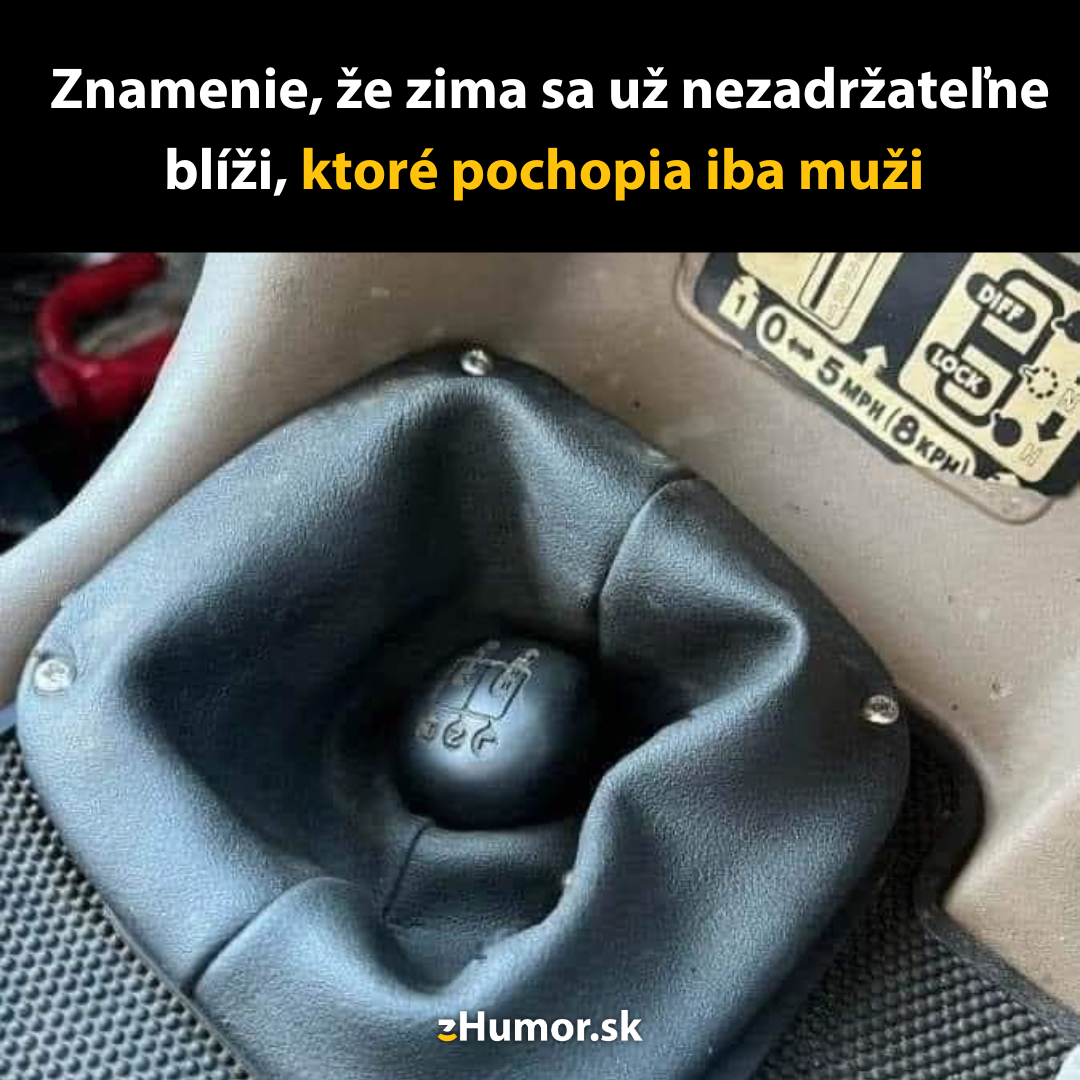 Znamenie, že zima prichádza