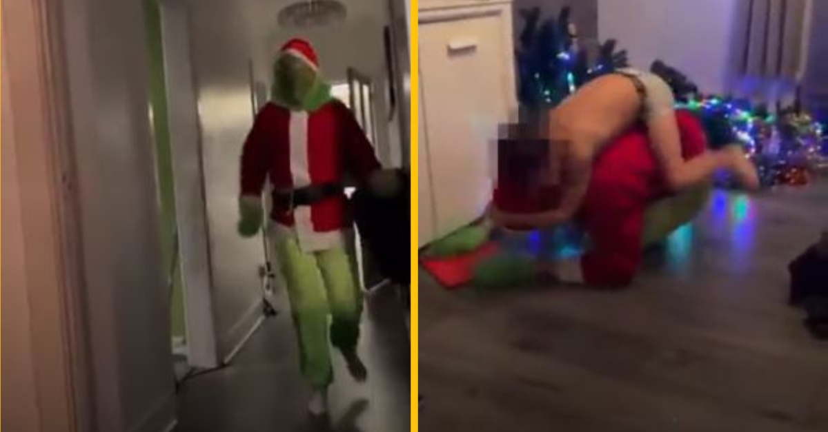 Dieťa zlikvidovalo Grincha, ktorý ako prekvapenie vtrhol do jeho domu
