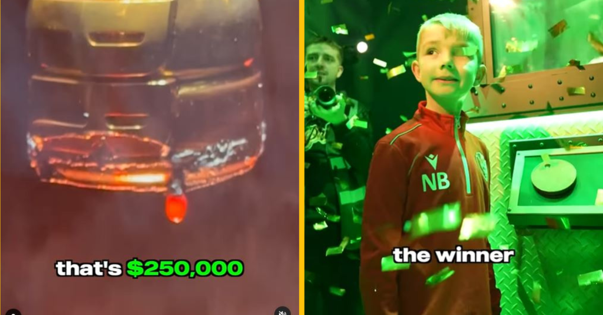 Zlatá fľaša Prime za 400 000 libier bola zničená po tom, čo chlapec uhádol správny kód