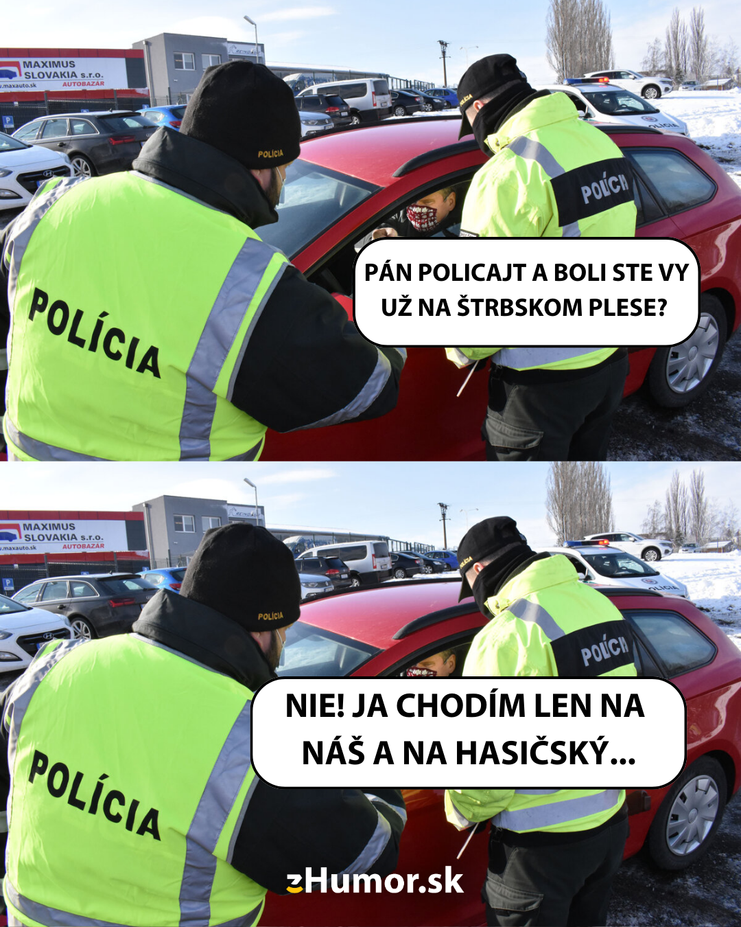 Slovenská polícia odpovedá