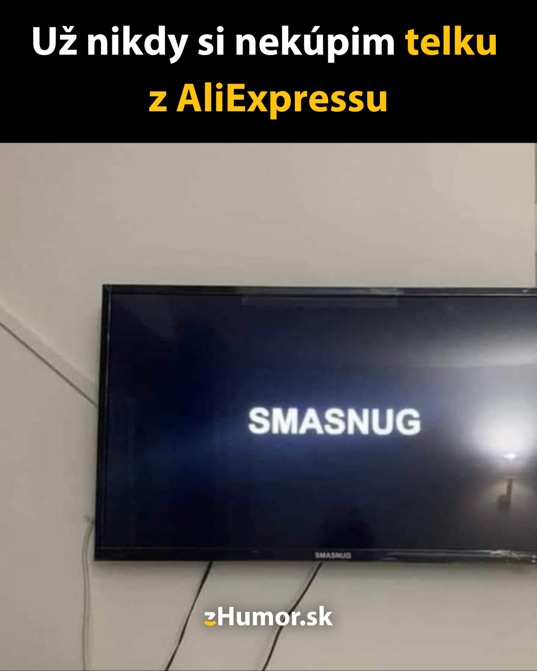 Televízor z AliExpressu
