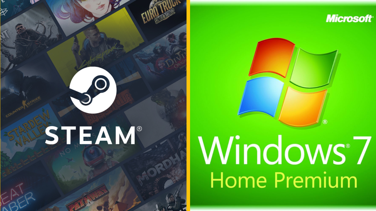 Steam oficiálne vyhlásil smrť pre Windows 7, 8 a 8.1