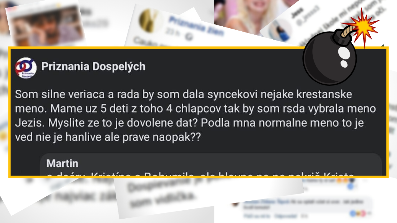 Bomby zo sociálnych sietí #897 – chce dať synčekovi kresťanské meno, z vtipných komentárov pôjdeš do kolien