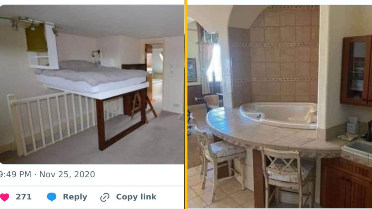 Realitní agenti sa podelili o vtipné fotografie, vďaka ktorým si budete myslieť, že bývate v luxusnej vile (1. časť)