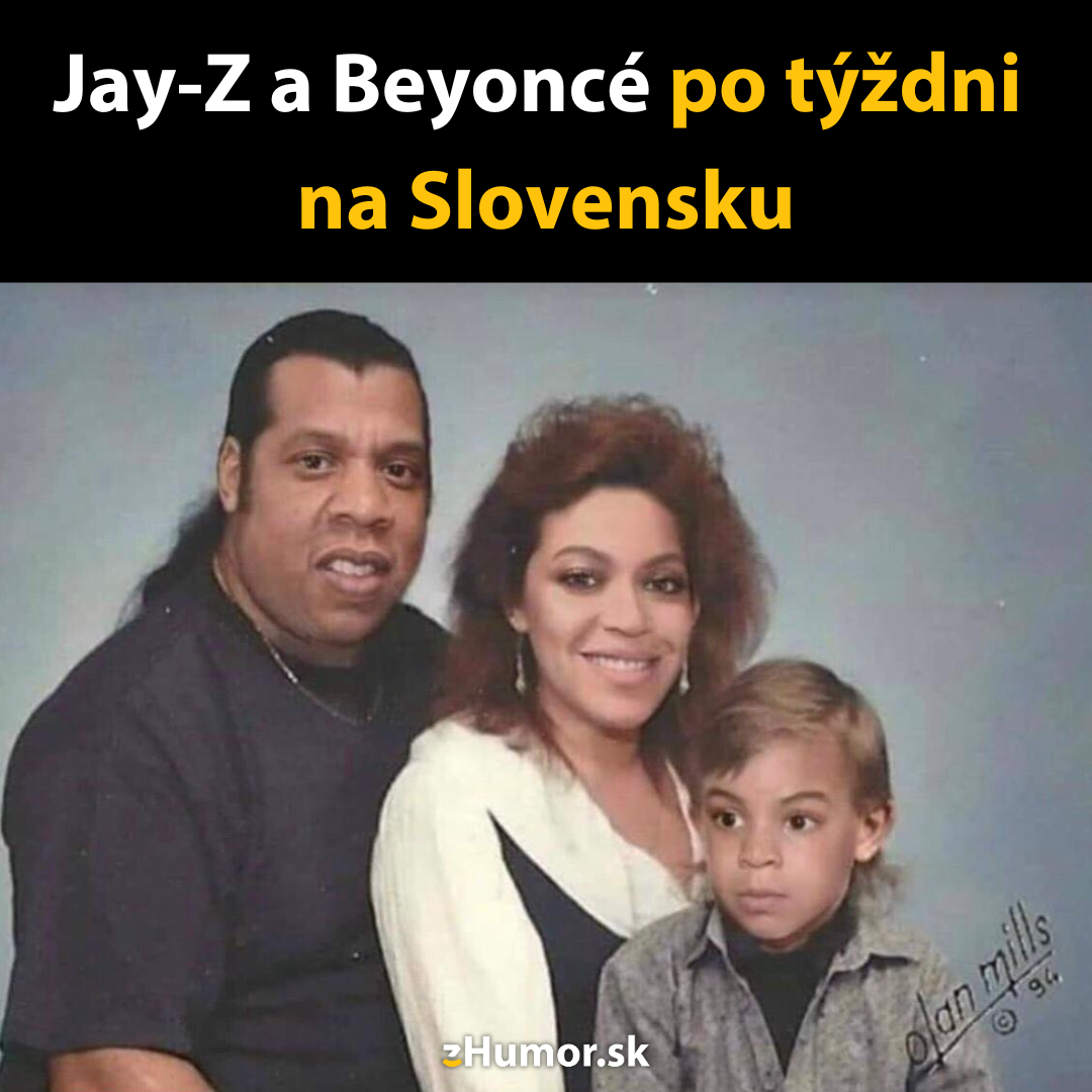 Jay-Z a Beyoncé na Slovensku
