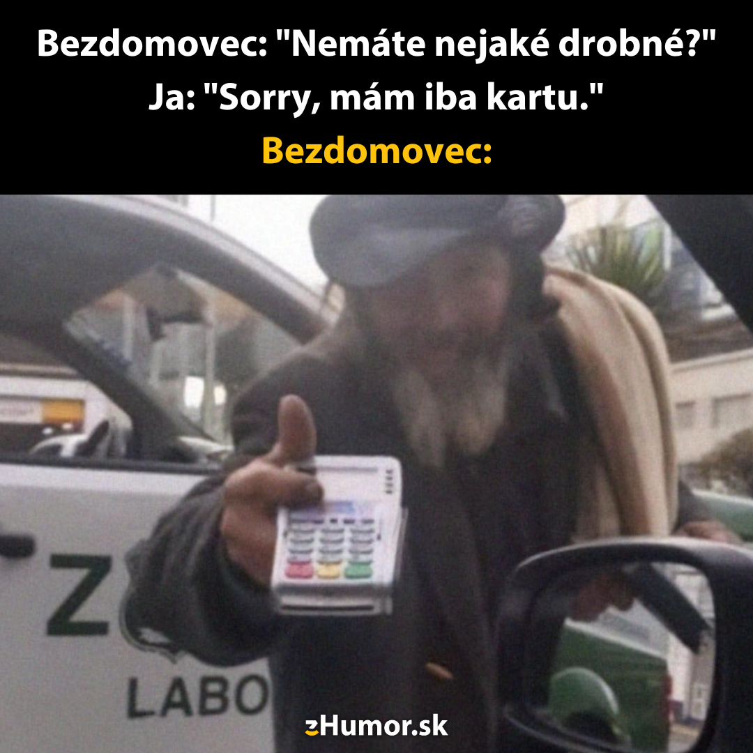 Moderný bezdomovec