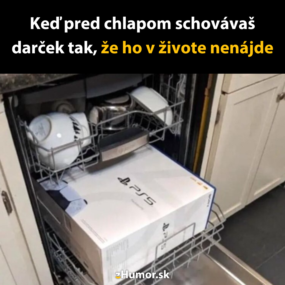 Ako schovať darček pred mužom