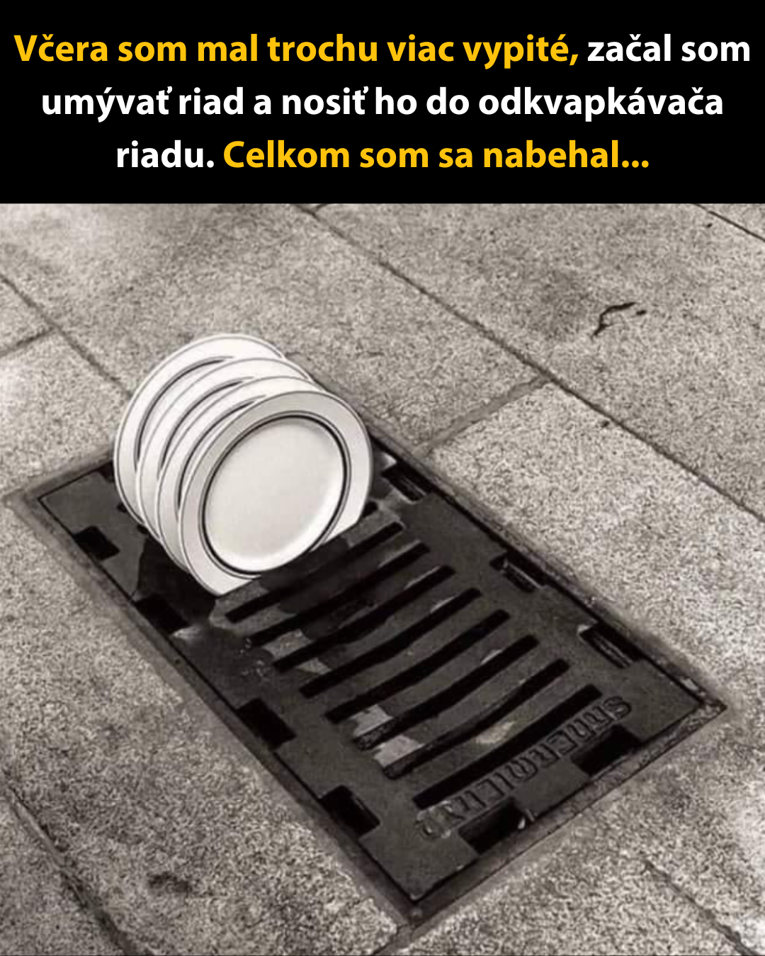 Odkvapkávač riadu
