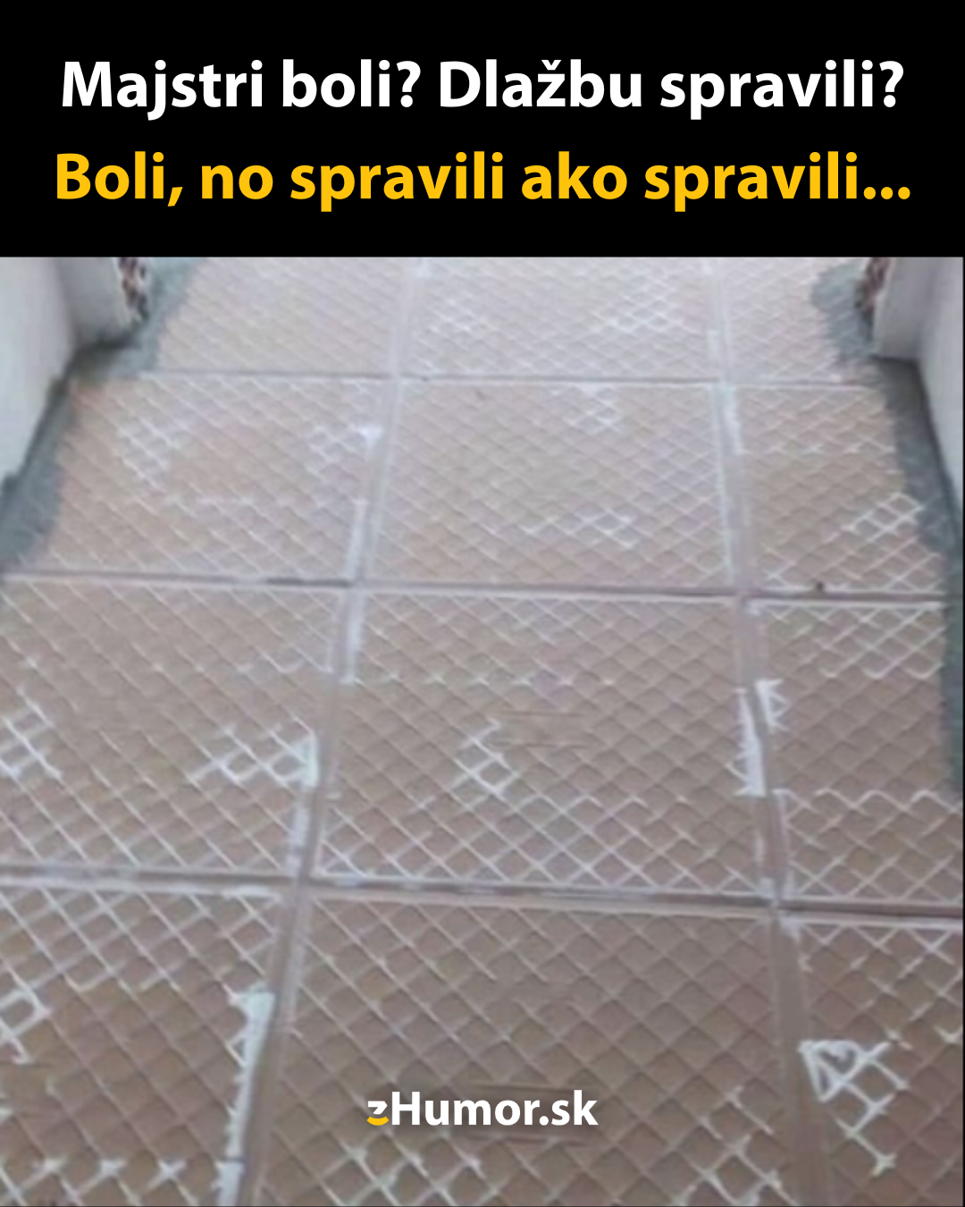 Majstri a dlažba