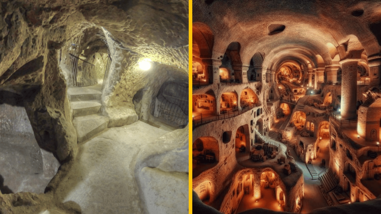 Z pivnice svojho domu sa prekopal až do obrovského podzemného mesta!