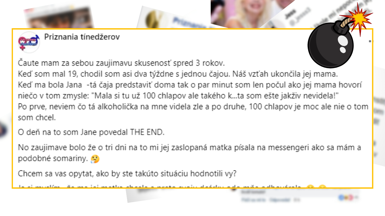 Bomby zo sociálnych sietí #925 – mohol mať trojku s frajerkou a jej mamou, no on to nepochopil. K priznaniu pribudli vtipné komentáre