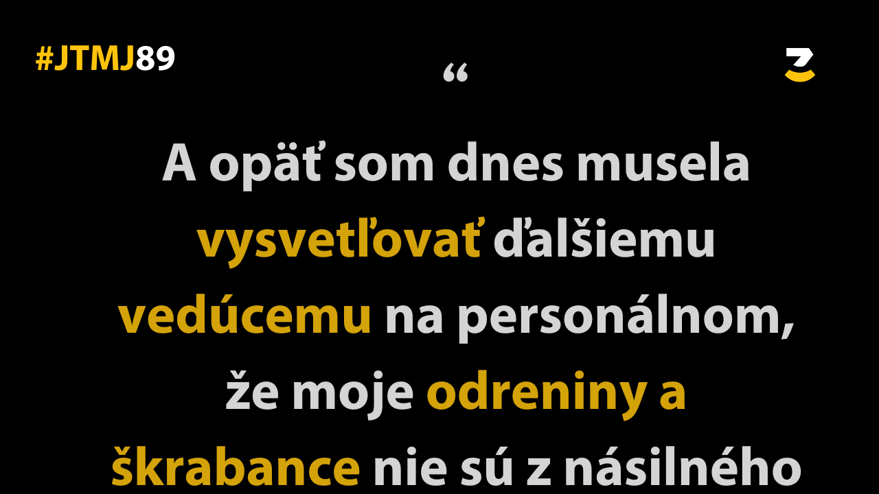JTMJ: Vtipné príbehy, ktoré píše sám život #89 – Nie je všetko tak ako sa zdá.
