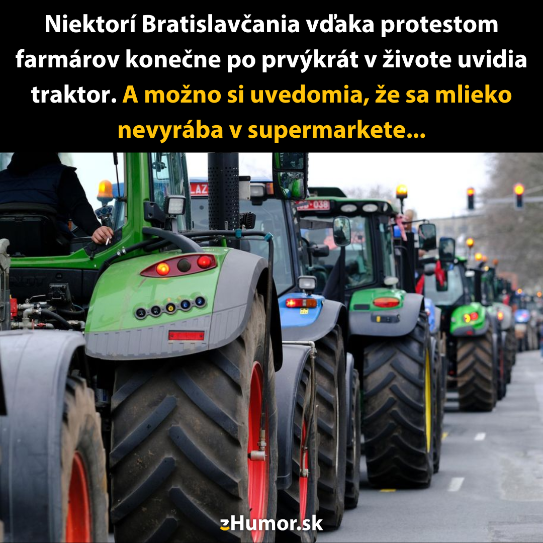 Protesty slovenských farmárov