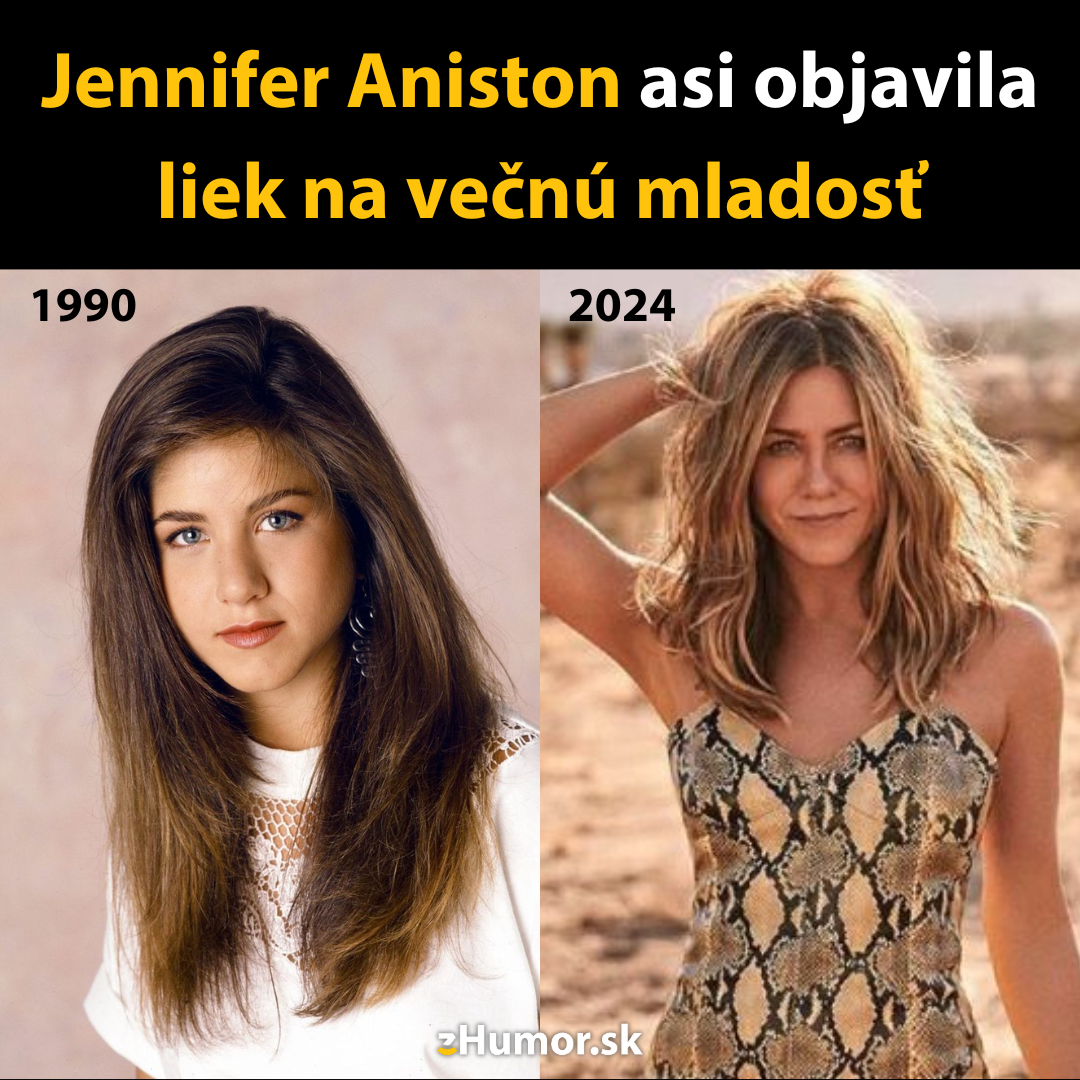 Jennifer Aniston nestarne
