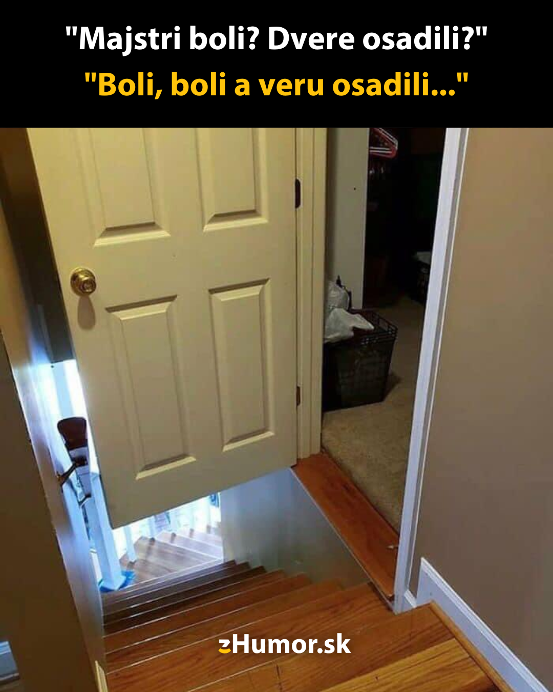 Keď slovenskí majstri montujú dvere