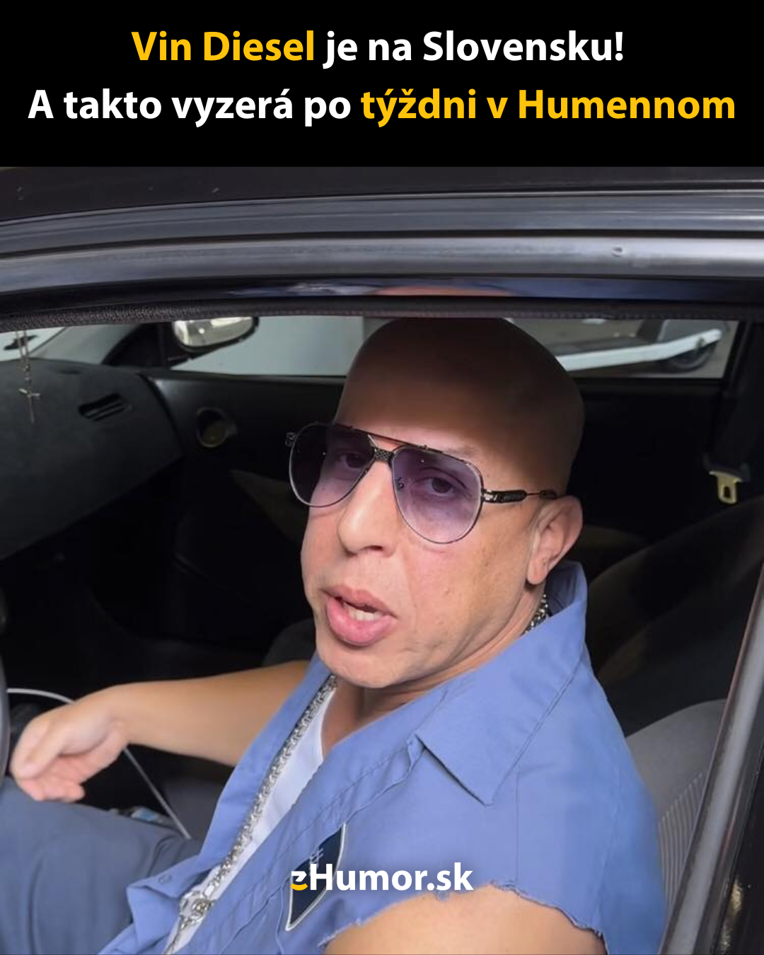 Vin Diesel žijúci zo slovenskej výplaty