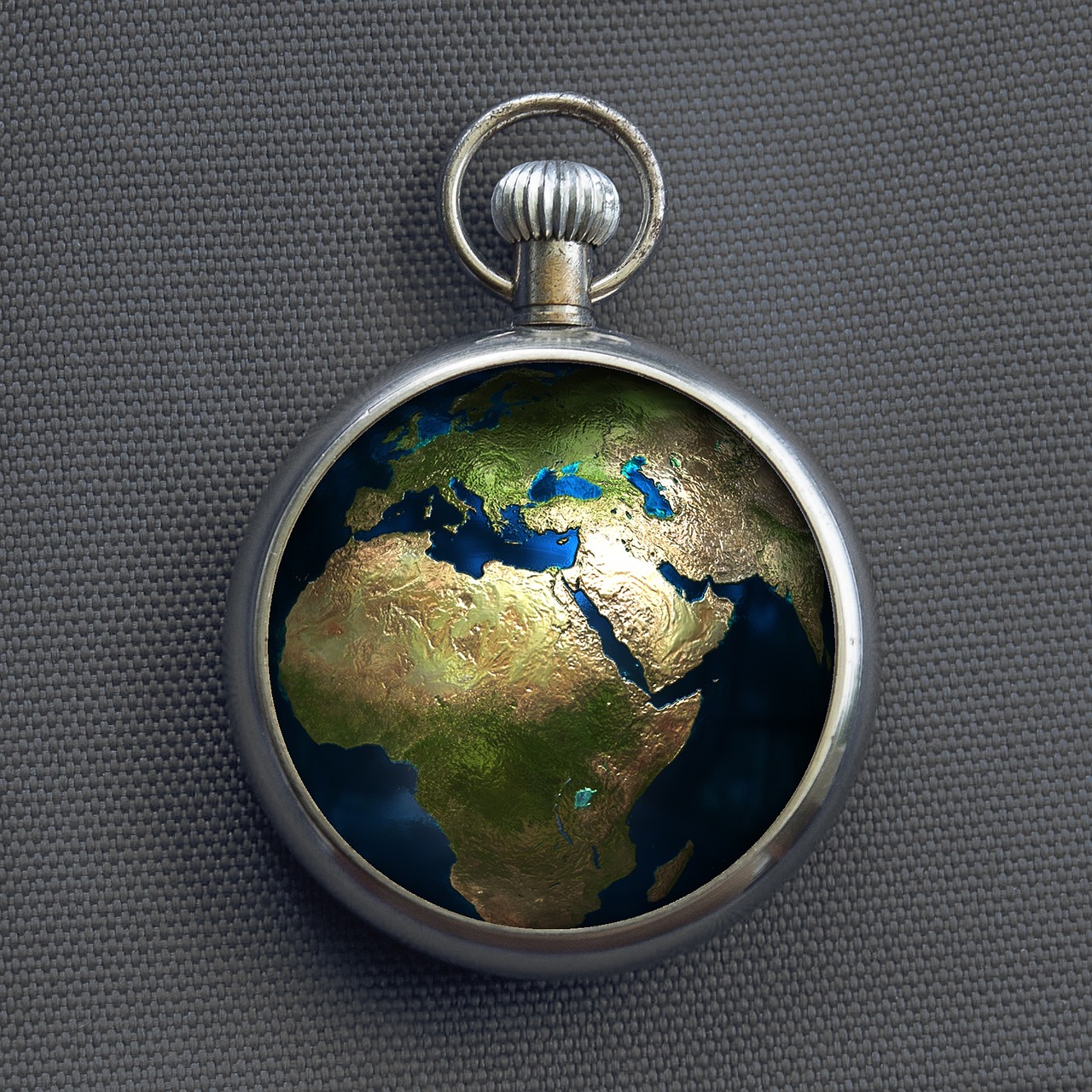 clock, earth, globe