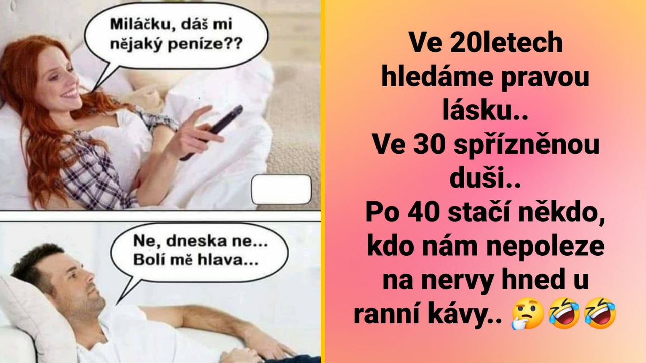 20+ Obrázkov: Všetko vtipné z internetu! #405 – hľadanie partnera v priebehu rokov alebo platenie účťov