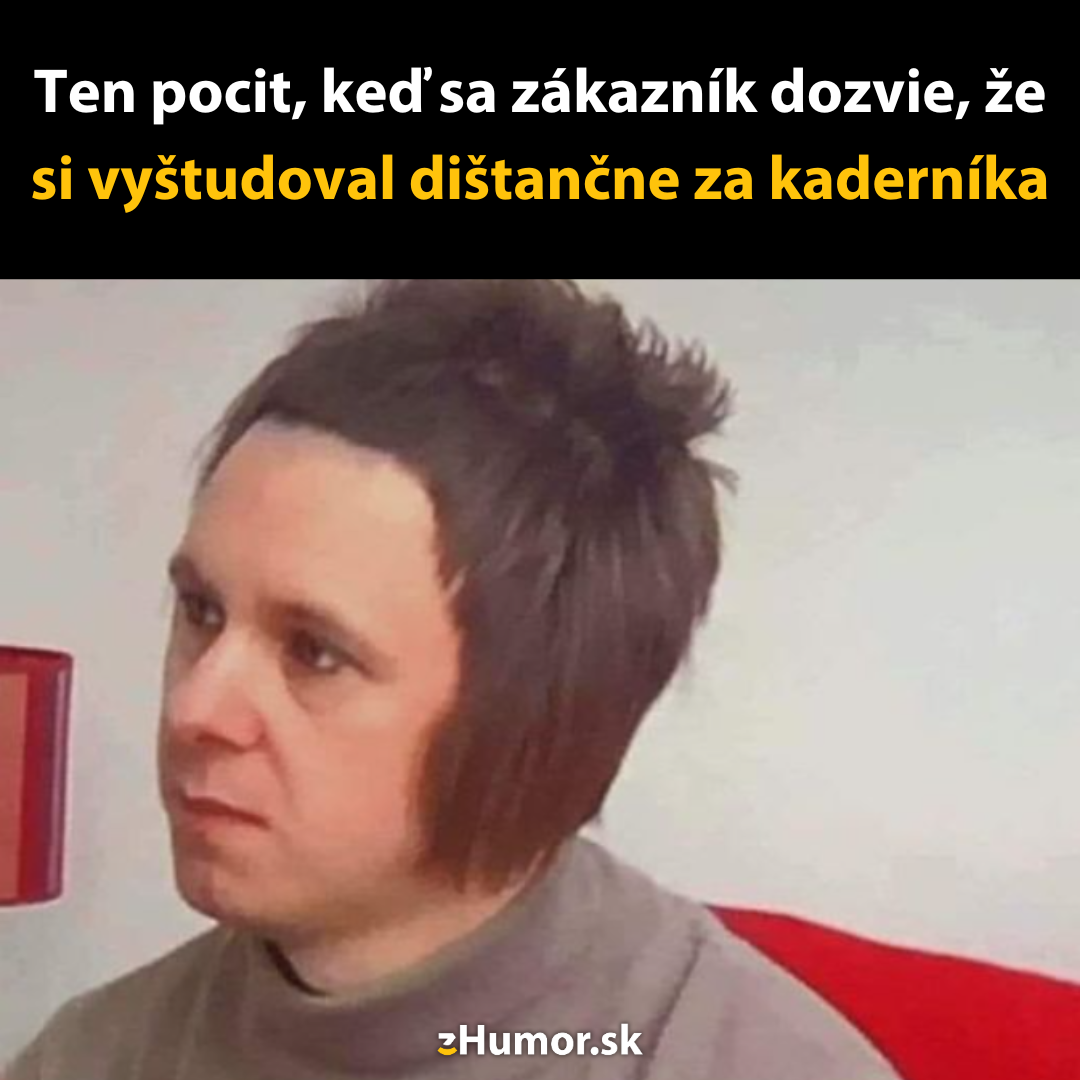 Kaderník z dištančného vzdelávania