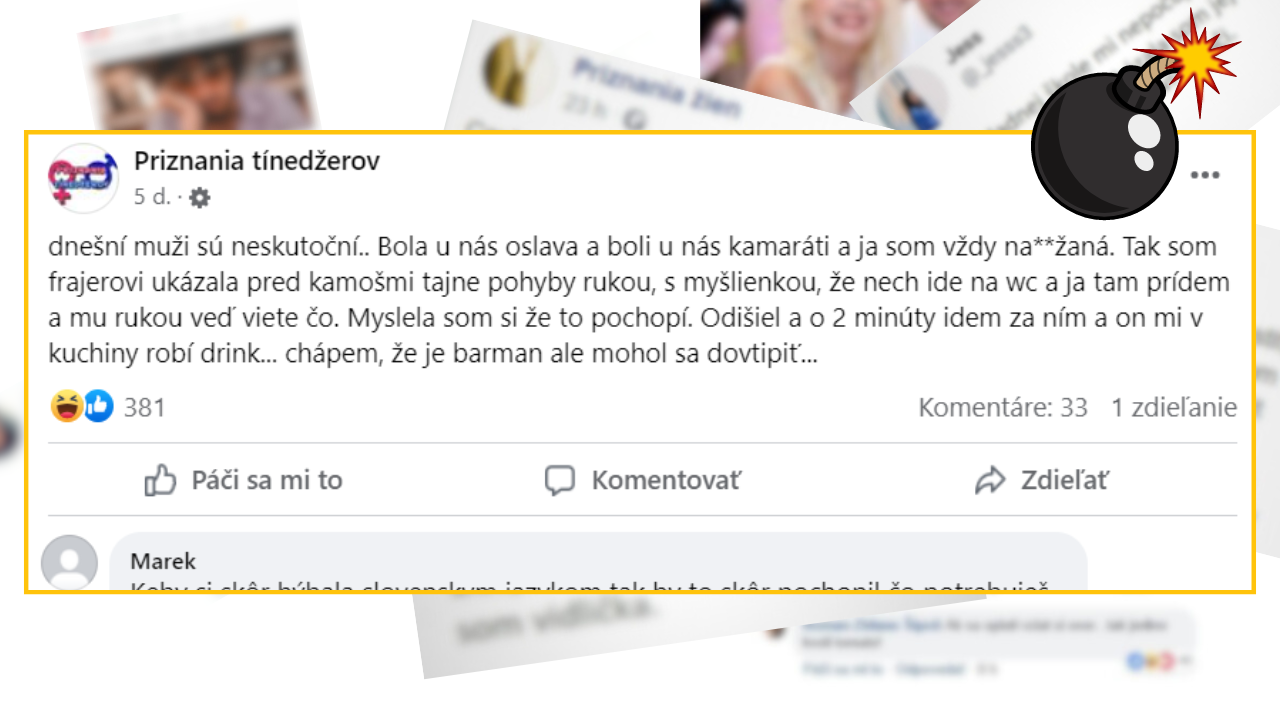 Bomby zo sociálnych sietí #972 – mala chuť na svojho chalana, no on ju nepochopil a urobil niečo iné