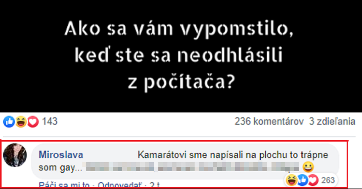 Aj takto to môže dopadnúť, keď si nabudúce nezamknete počítač – Slováci sa podelili o svoje komické príbehy