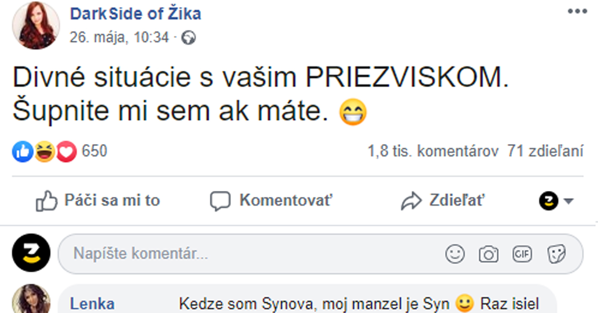 Vtipné situácie s priezviskami Slovákov – príbehy, koré vás zaručene dostanú do kolien