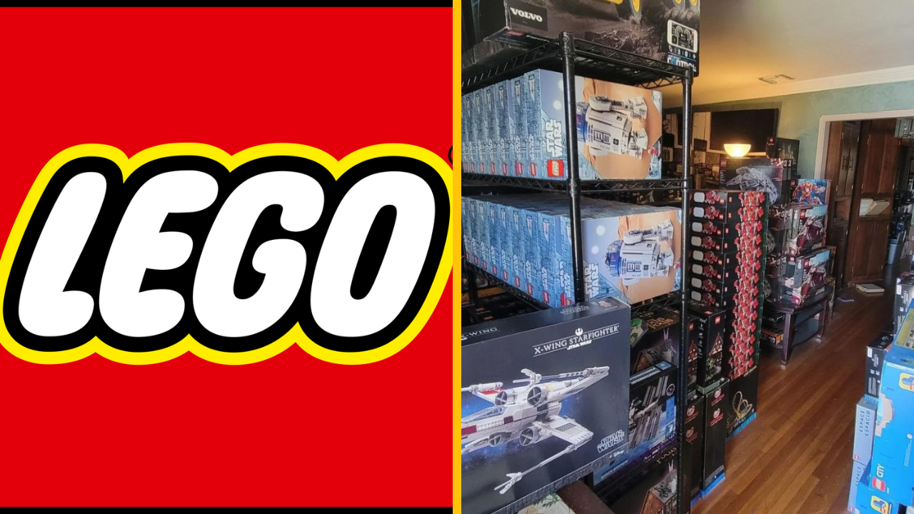 Muž bol zatknutý po tom, ako u neho doma našli viac ako 2 800 krabíc ukradnutých LEGO setov