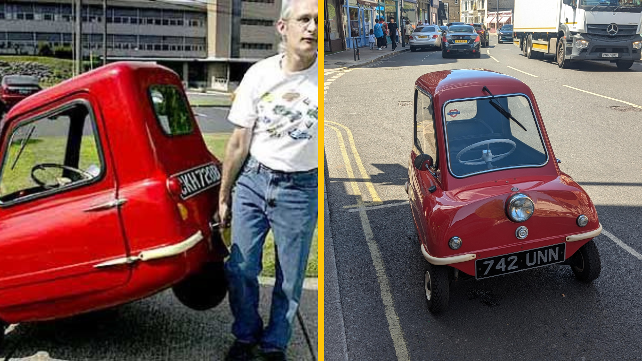 Najmenšie auto na svete je opäť na cestách