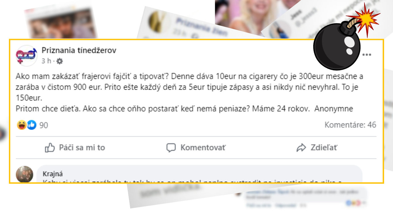 Bomby zo sociálnych sietí #1000 – jej frajer fajčí, stávkuje a chce mať dieťa, čo má s ním robiť?