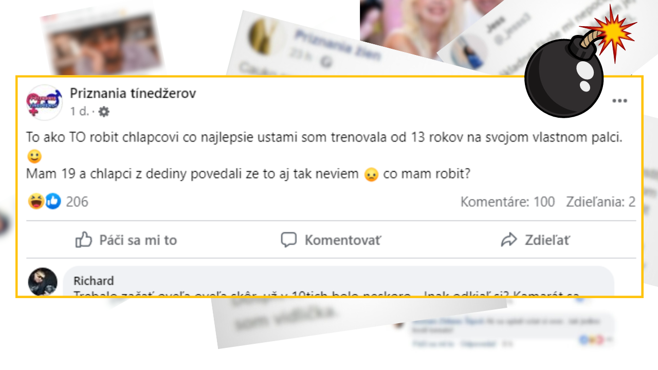 Bomby zo sociálnych sietí #1001 – už 6 rokov trénuje ako TO robiť ústami chalanom, no oni tvrdia, že to nevie