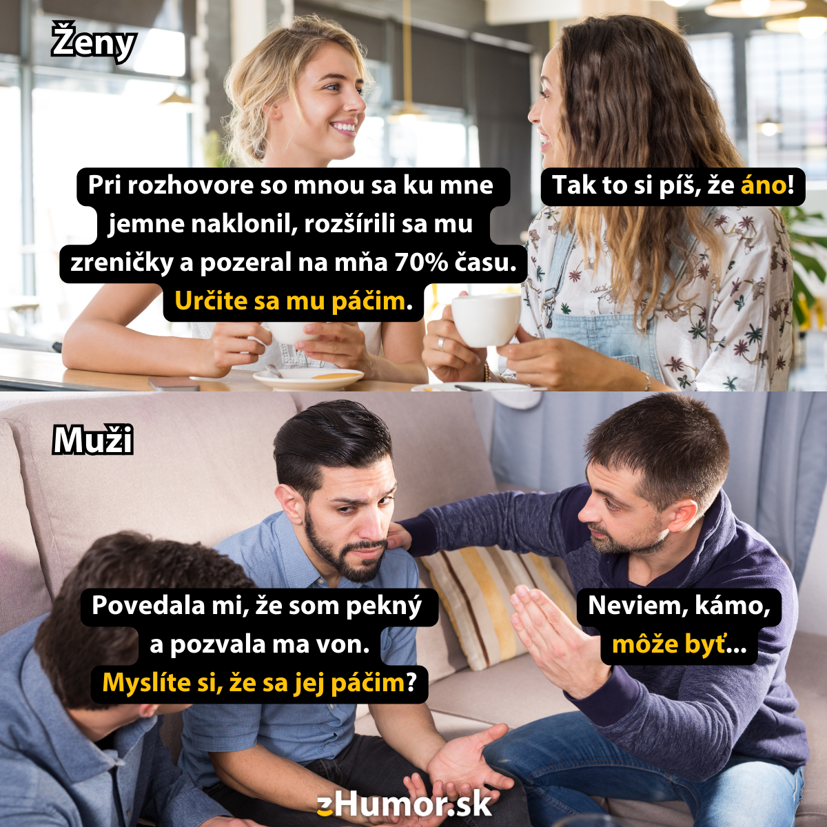 Ženy vs muži