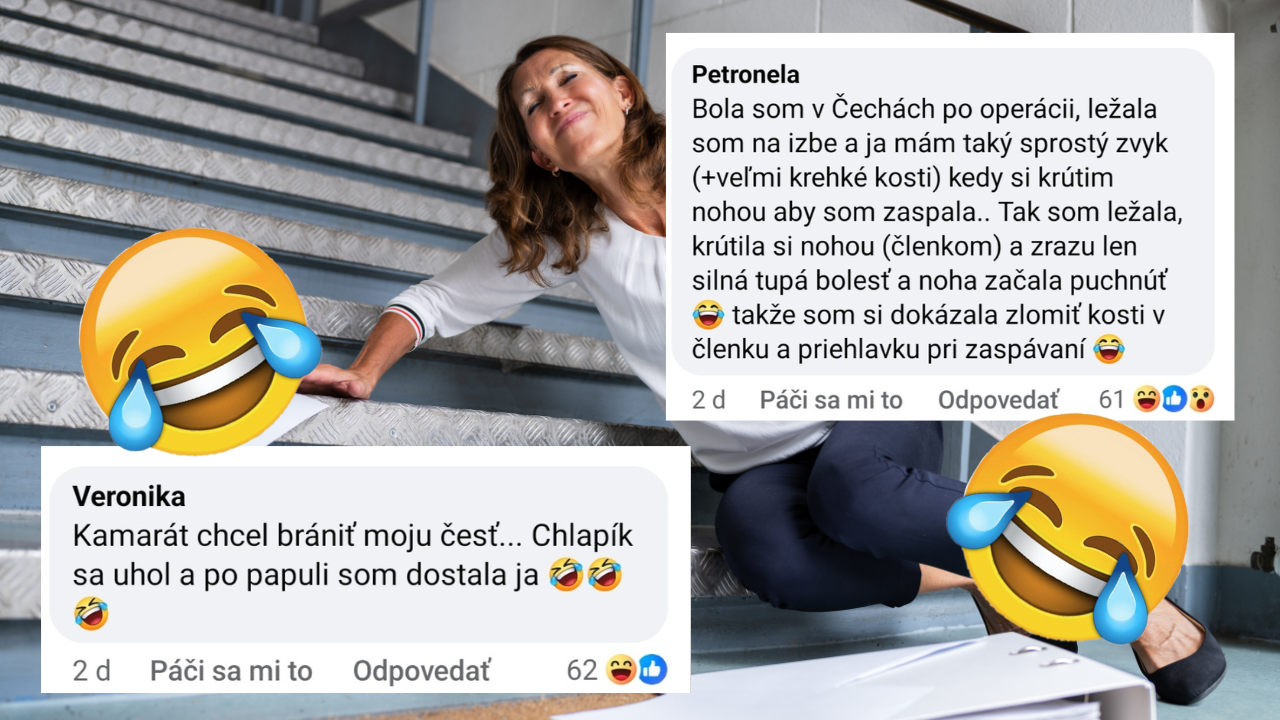 Slováci sa podelili o ich najvtipnejšie a najhlúpejšie zranenia a tu je 14 najlepších komentárov