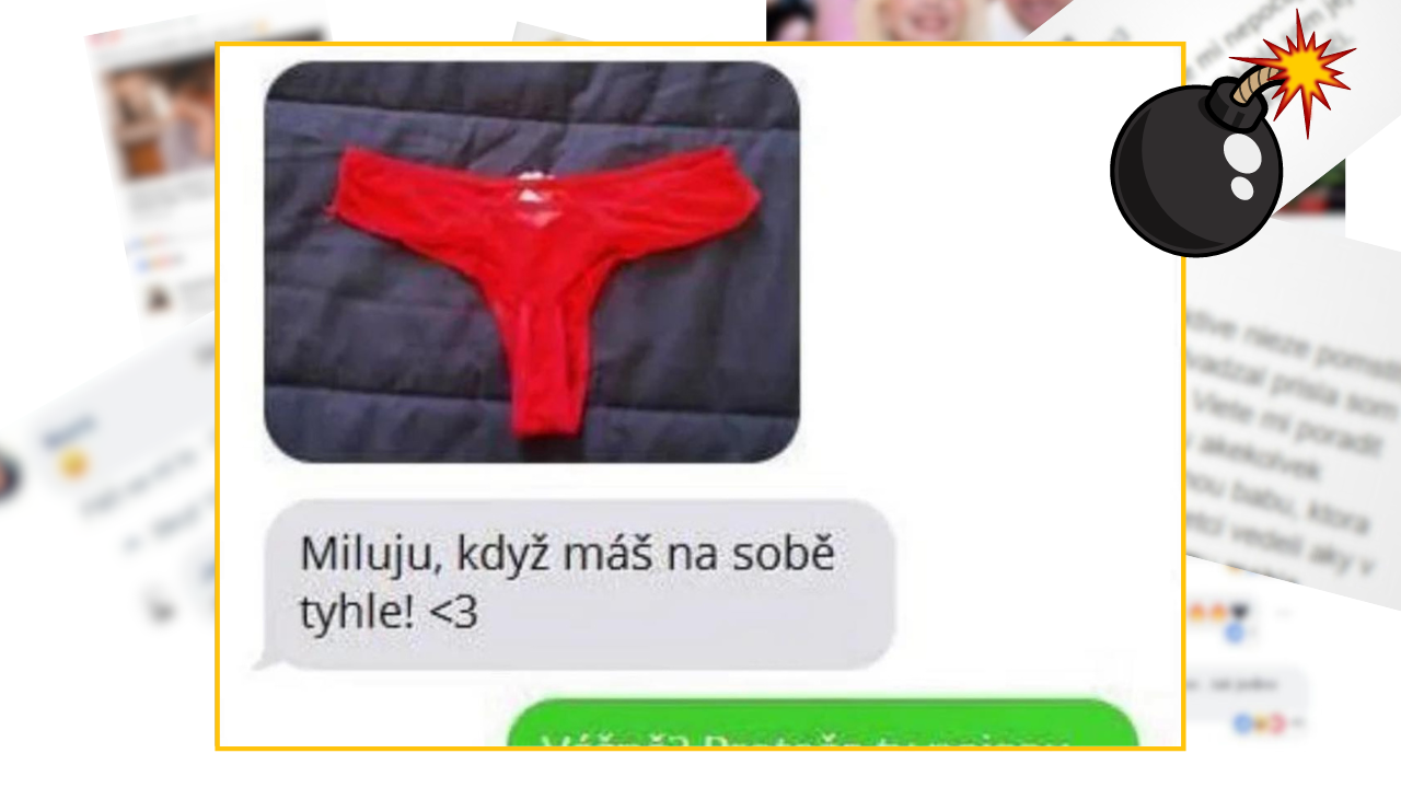 Bomby zo sociálnych sietí #1003 – poslal jej fotku nohavičiek a myslel si, že to sú jej, no neboli