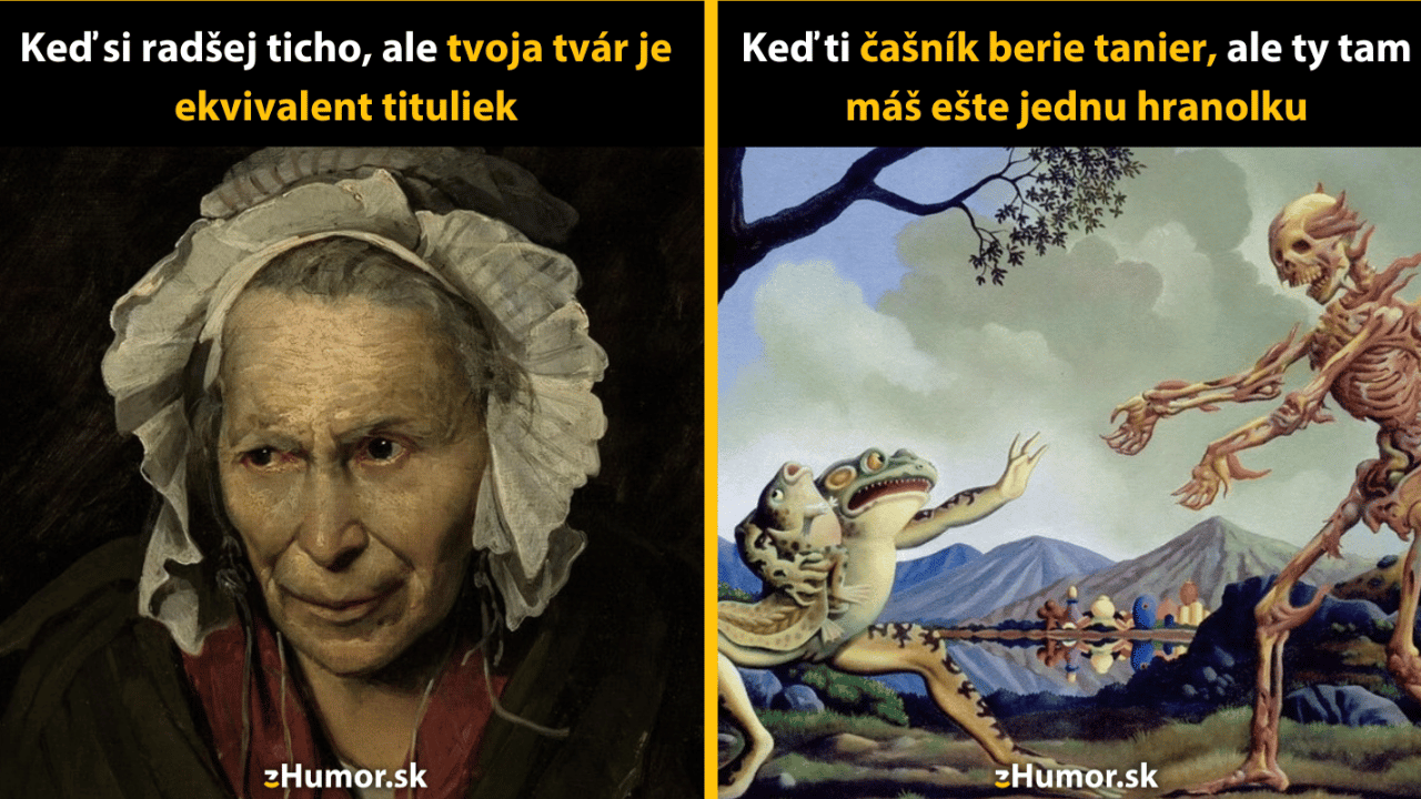 10 nadčasových memečiek inšpirovaných klasickým umením