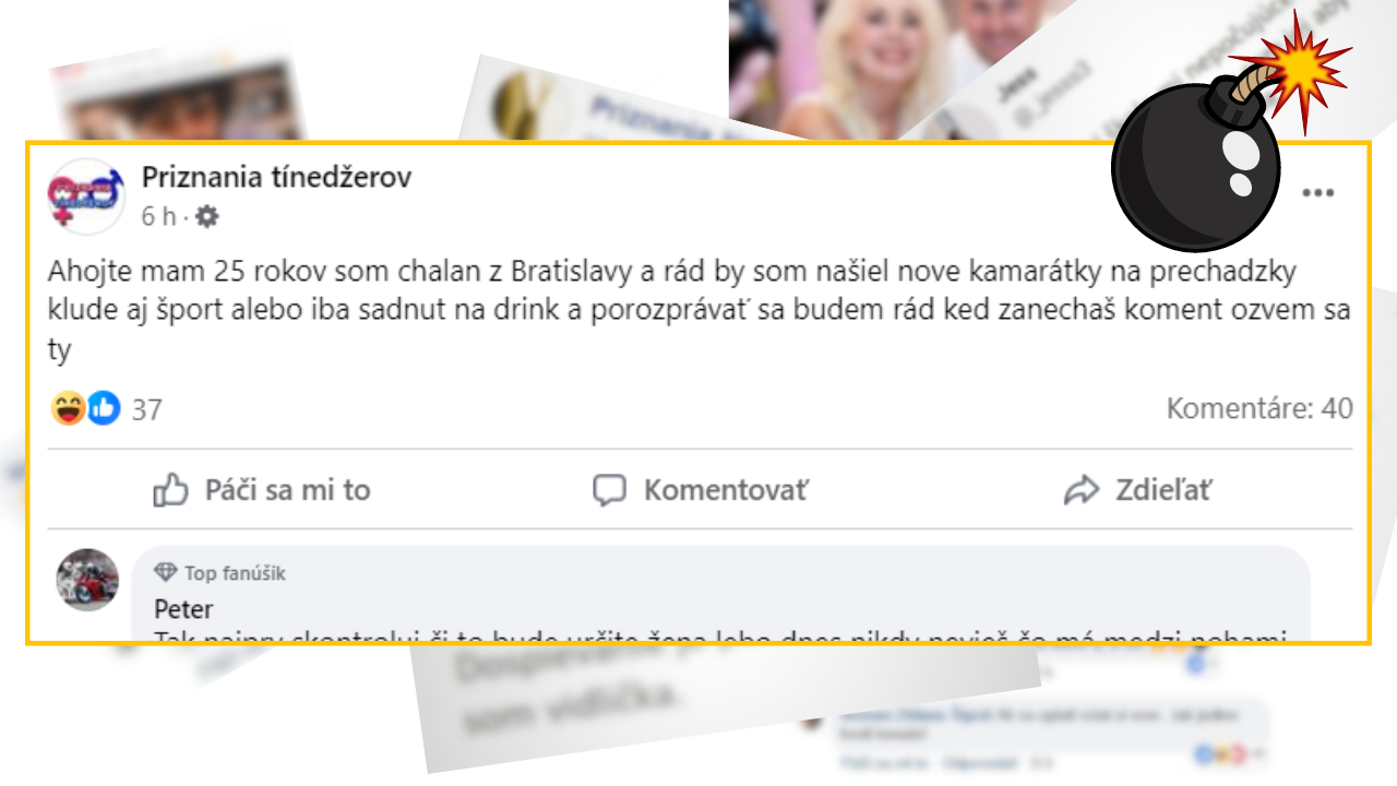Bomby zo sociálnych sietí #1029 – 25-ročný Bratislavčan si hľadá nové kamarátky na spoločné chvíle