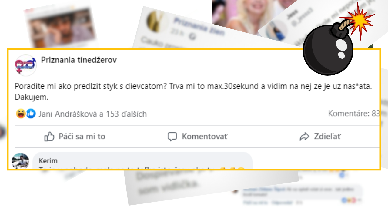 Bomby zo sociálnych sietí #1022 – potrebuje poradiť ako predĺžiť pohlavný styk s babou v posteli, teraz je jeho výkon 30 sekúnd